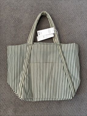 BAGGU Sage Stripe Cloud